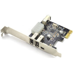 Κάρτα PCIe σε 3 θύρες Firewire